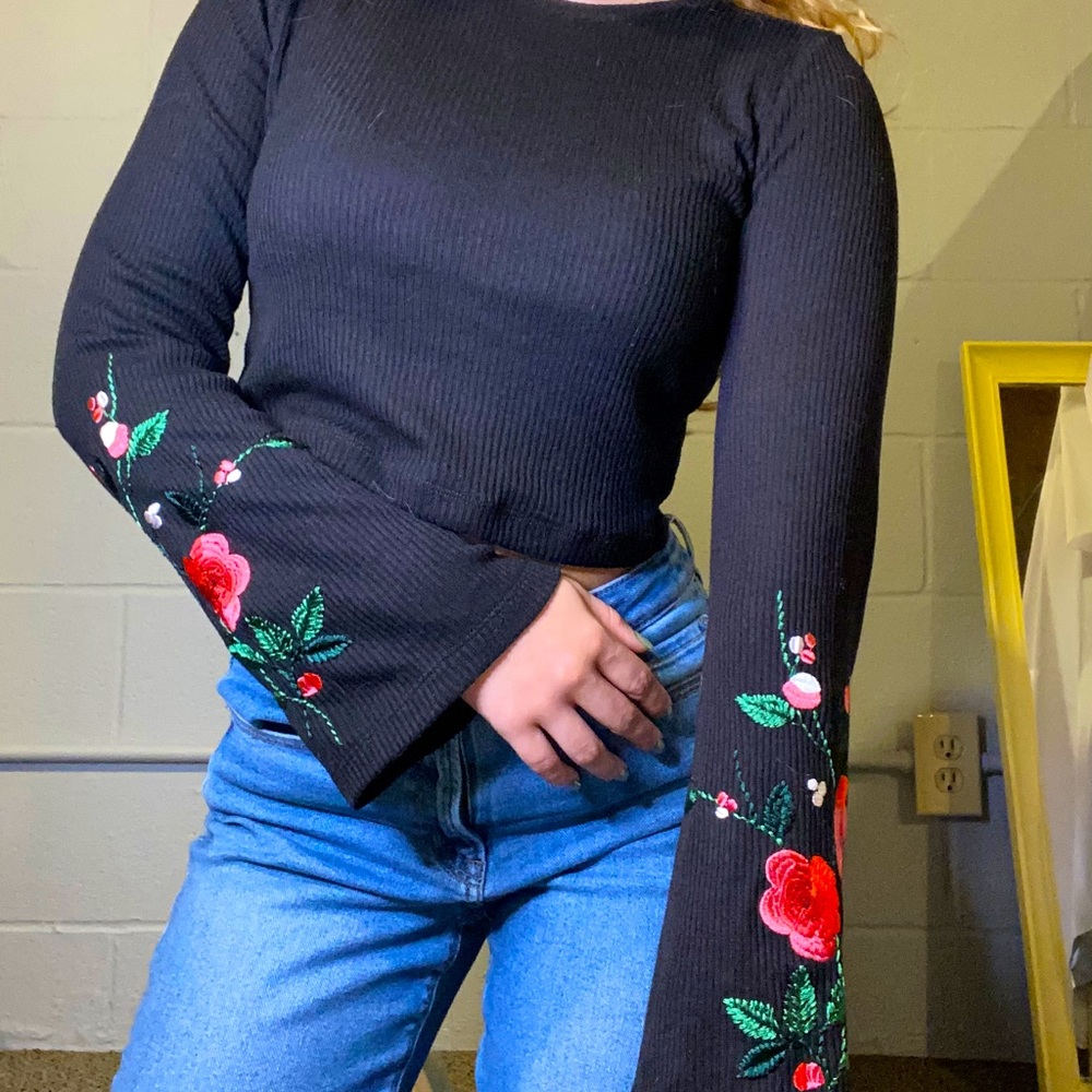 H&M Black Blouse
